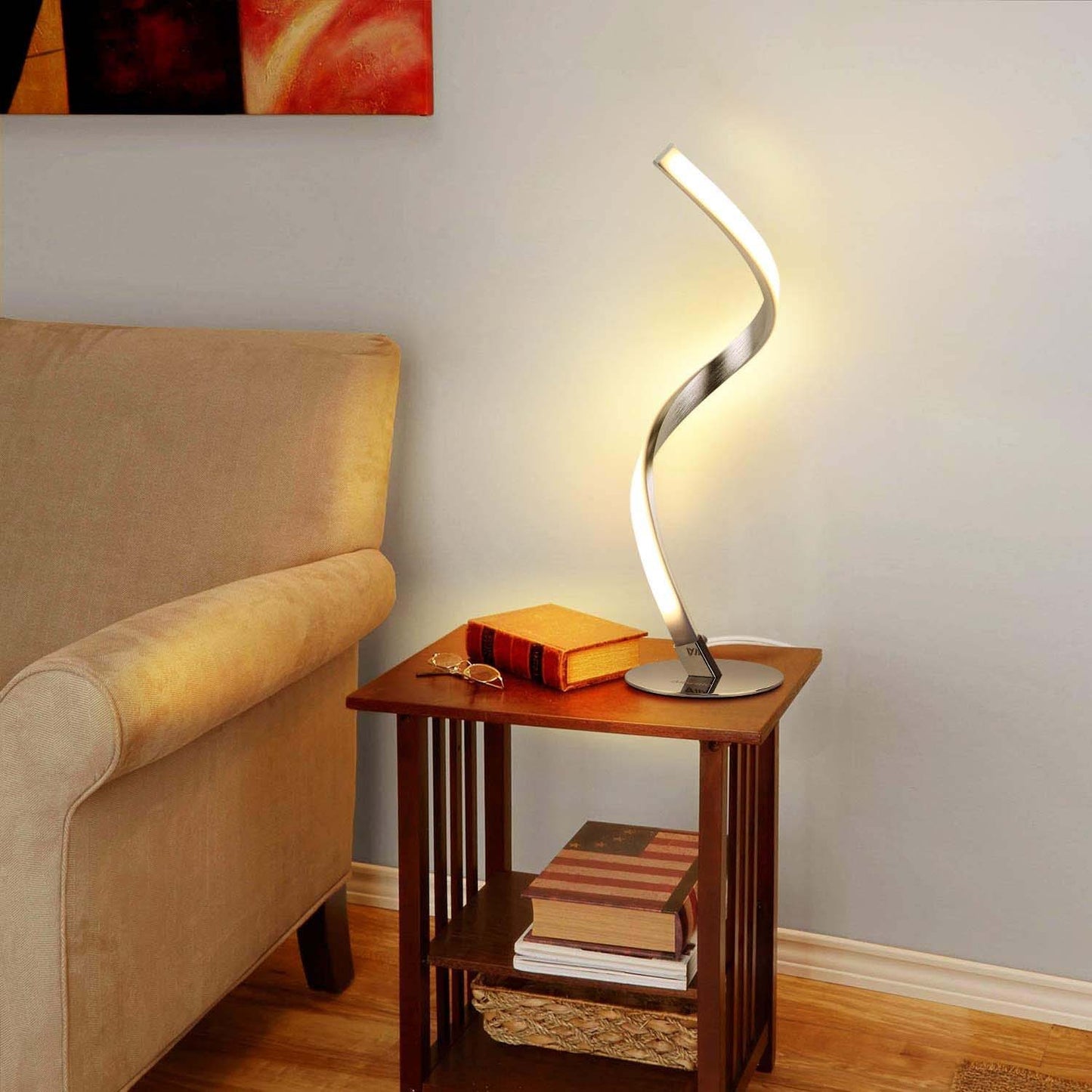 Snake-Shaped Table Lamp